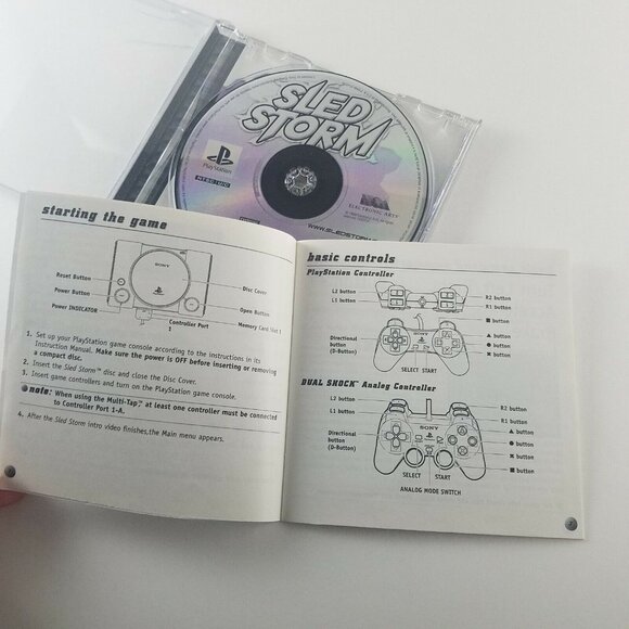 SLED STORM for Sony PlayStation, PS1 Complete w/ Manual - Picture 6 of 11